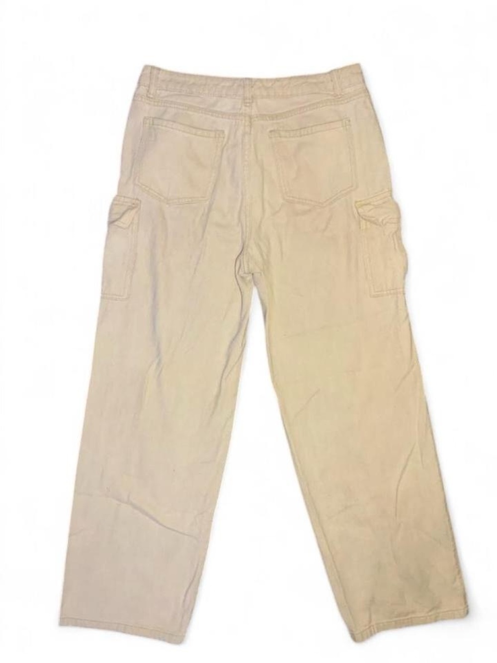 High-Rise Wide-Leg Cargo Pants - Picture 4 of 7